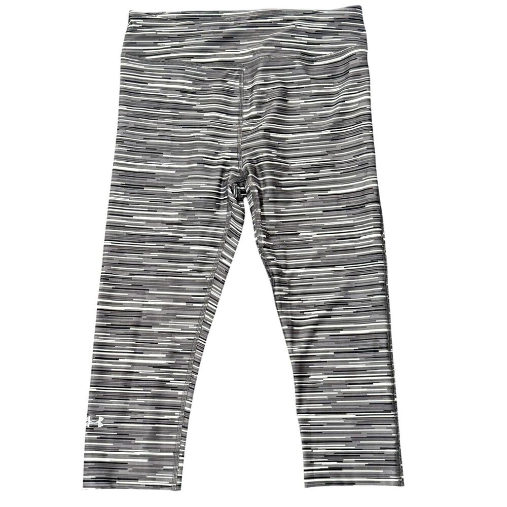 Under Armour Women's Striped Compression Leggings, Size M